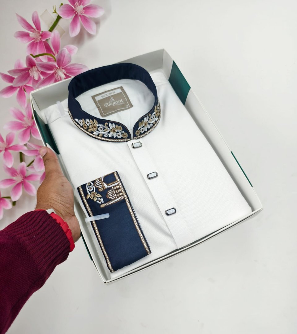 Printed Cotton Panjabi